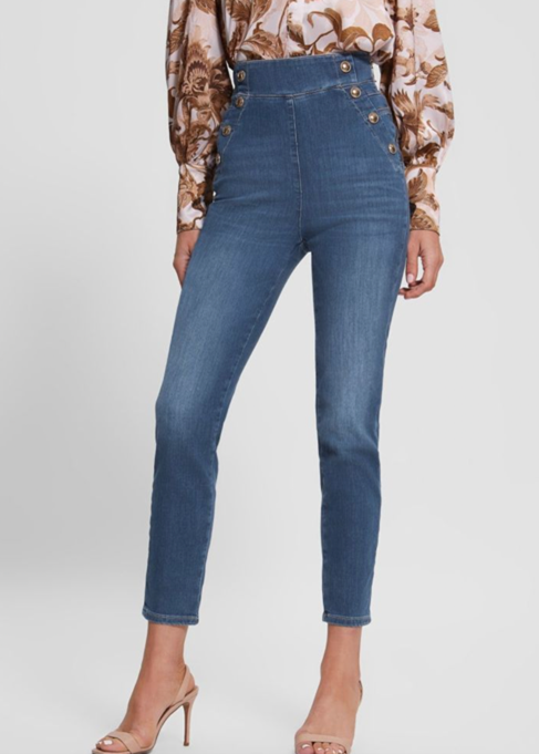 Guess - Plume Mid Eco Gwenny Skinny Jeans