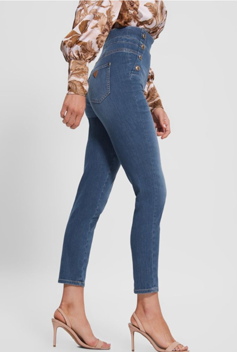 Guess - Plume Mid Eco Gwenny Skinny Jeans